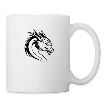 Dragon Dragon Fantasy Mythology - Mug - white - Right