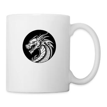 Dragon Dragon Fantasy Mythology - Mug - white - Right