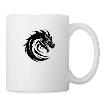 Dragon Dragon Fantasy Mythology - Mug - white - Right