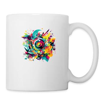 Urbane Kunst - Tasse - Weiß - Rechts