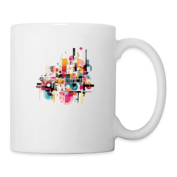 Urban abstraction - Mug - white - Right