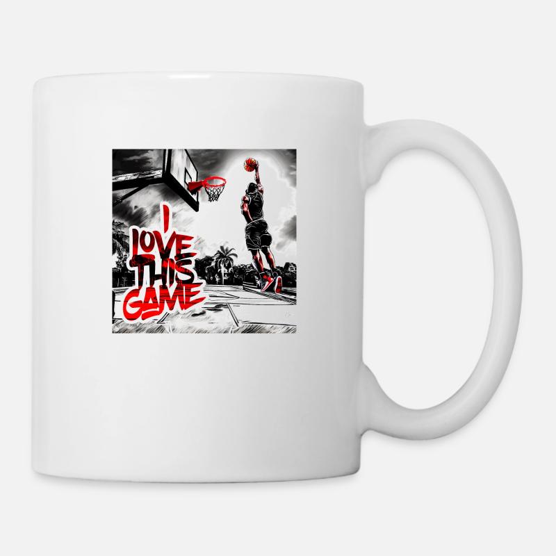 Ich liebe dieses Spiel - Tasse - Weiß