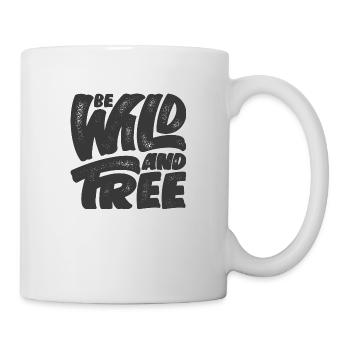 Be Wild and Free - Mug - white - Right