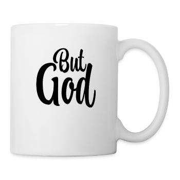 But God - Tasse - Weiß - Rechts