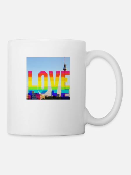 Ich LIEBE Berlin - Tasse - Weiß