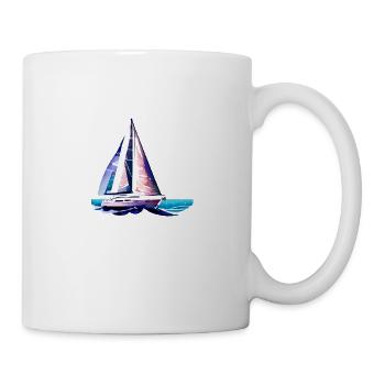Segler Segeln Segelboot Segelsport Segelschiff - Tasse - Weiß - Rechts