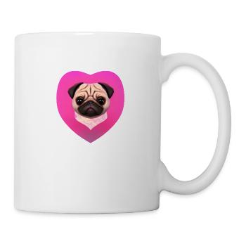 Hund Bulldogge Hunde Hundehalter Hundebesitzer - Tasse - Weiß - Rechts