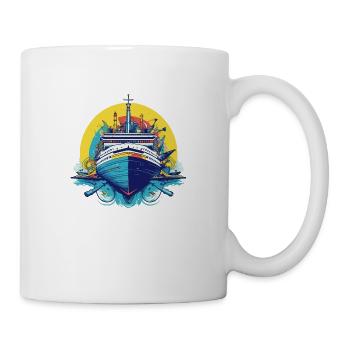 Cruise ship 3 - Mug - white - Right