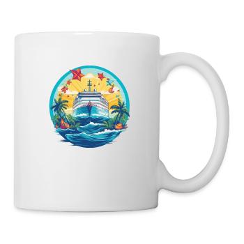 Majestic cruise - Mug - white - Right
