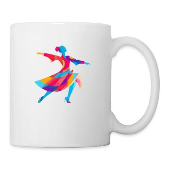 The colorful dancer - Mug - white - Right