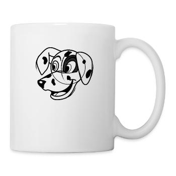 Dalmatien - Mug blanc - blanc - Droite