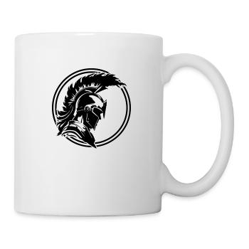 Warrior Sparta Helmet Spartan - Mug - white - Right