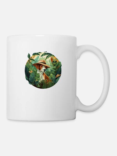 L’explorateur canin - Mug blanc - blanc
