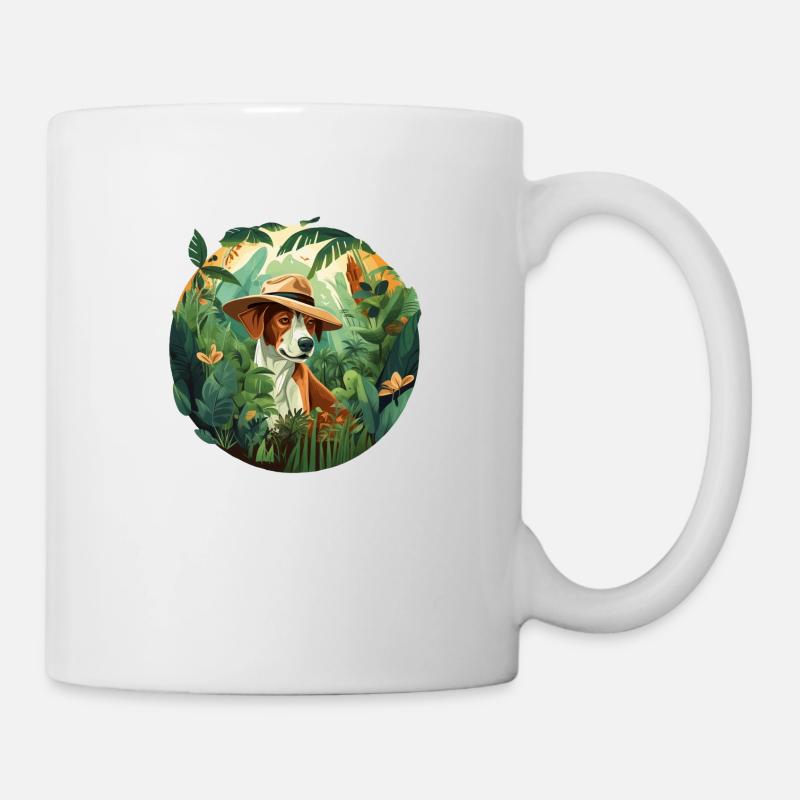 Der Hundeforscher - Tasse - Weiß