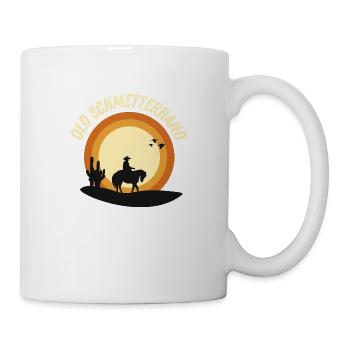 Old Schmetterhand - Tasse - Weiß - Rechts