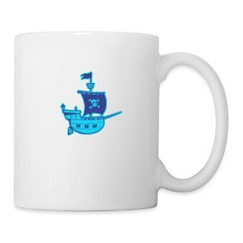 Le Bâteau Pirate - Mug blanc - blanc - Droite