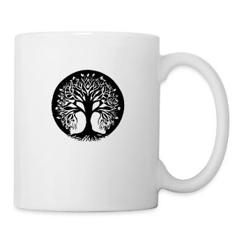 Meditation Tree of Life Yoga Tree of Life - Mug - white - Right