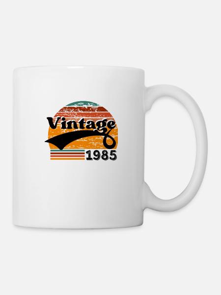 Vintage 1985 - Mug blanc - blanc