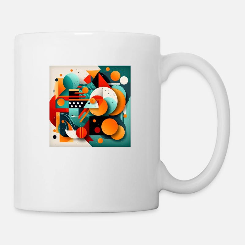 Abstract art - Mug - white