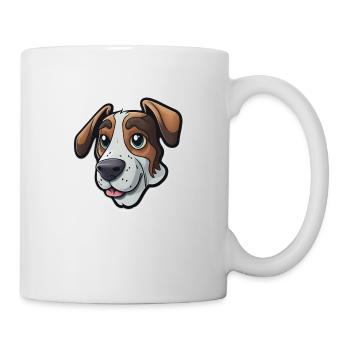 Welpen-Wonne: Süßer Hund - Tasse - Weiß - Rechts