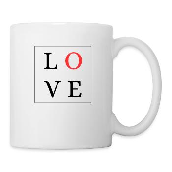 Heartfelt love in perfection - Mug - white - Right