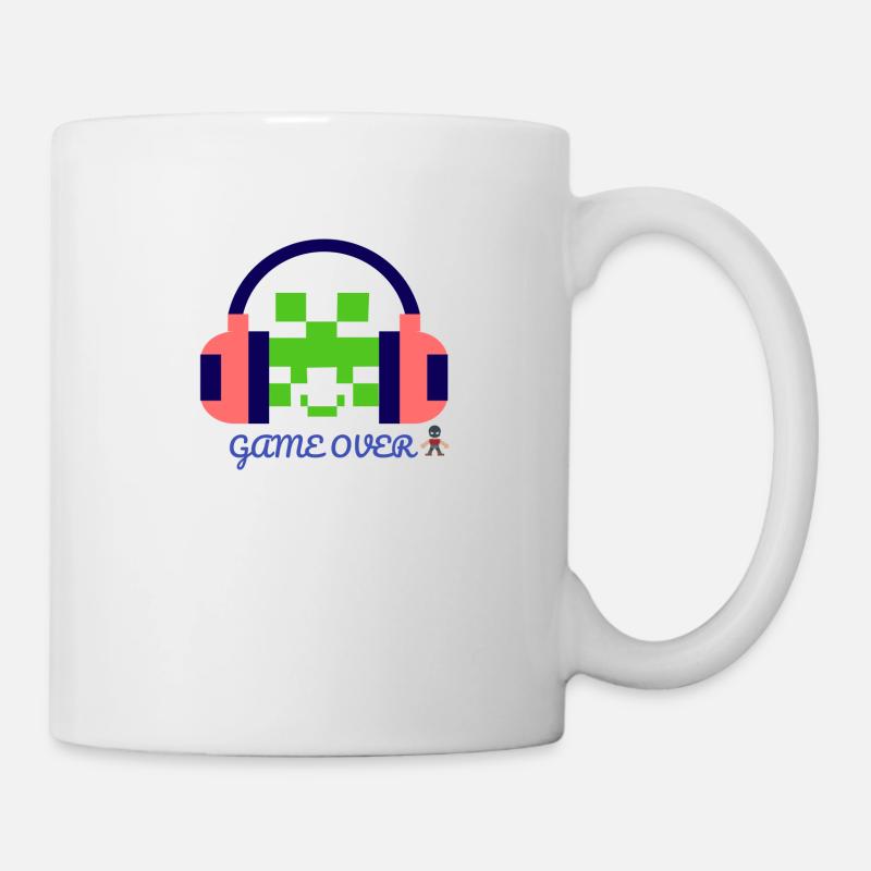 game over - Mug blanc - blanc