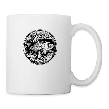 Pêche au poisson Pêche en mer - Mug blanc - blanc - Droite