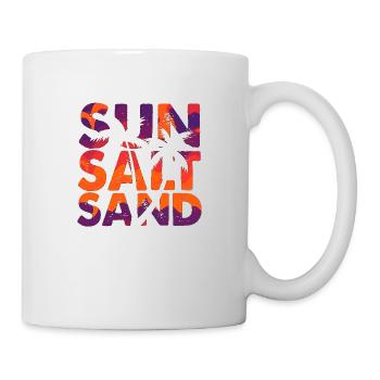 Sommer surfen kroatien strand paradies hrvatska party - Tasse - Weiß - Rechts