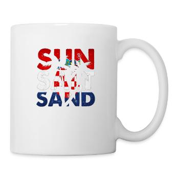 Summer surf croatia beach paradise hrvatska party - Mug - white - Right