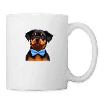 Rottweiler Chien Rottweiler Chiot Chiens Chiot - Mug blanc - blanc - Droite