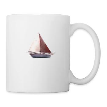 Sailing Sailboat Sailing Sailing Sailing Ship - Mug - white - Right
