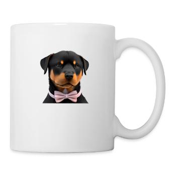 Rottweiler Chien Rottweiler Puppy Puppy Dogs - Mug blanc - blanc - Droite