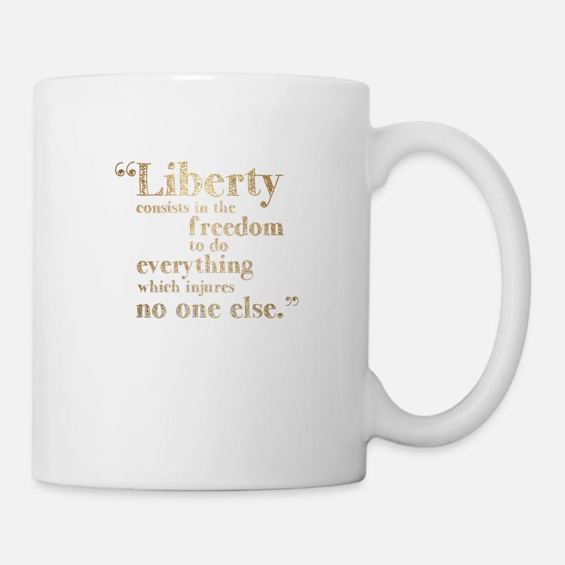 Menschenrechte - Tasse - Weiß
