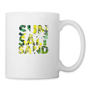 Summer surf croatia beach paradise hrvatska party - Mug - white - Right