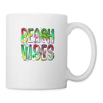Été surf croatie plage paradis ambiance de fête - Mug blanc - blanc - Droite