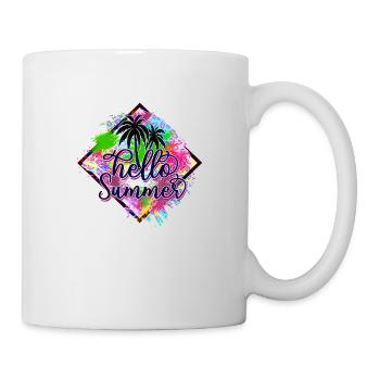 Été surf croatie plage paradis ambiance de fête - Mug blanc - blanc - Droite