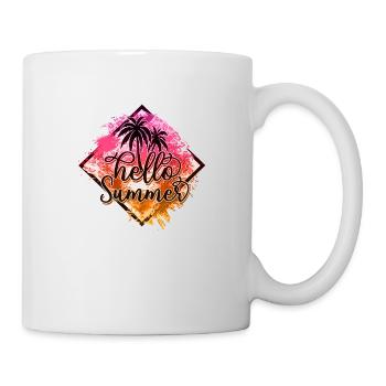 Été surf croatie plage paradis ambiance de fête - Mug blanc - blanc - Droite