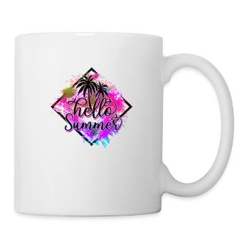 Été surf croatie plage paradis ambiance de fête - Mug blanc - blanc - Droite