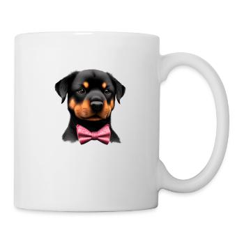 Rottweiler Dogs Dog Puppy Dog Rottweiler Puppy - Mug - white - Right