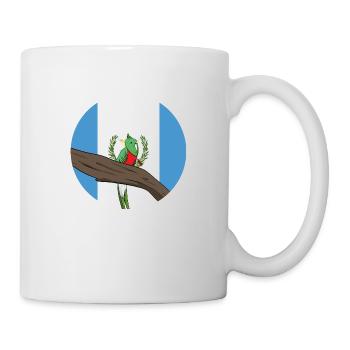 Guatemala Guatemalan Flagge DNA I Geschenk - Tasse - Weiß - Rechts