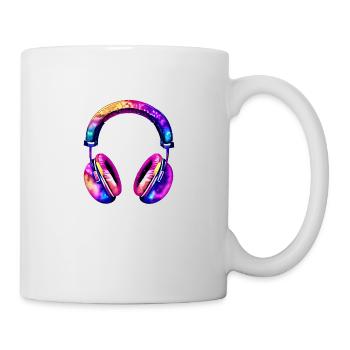 Casque Écouter de la musique Musicien chantant Gamer Singer - Mug blanc - blanc - Droite