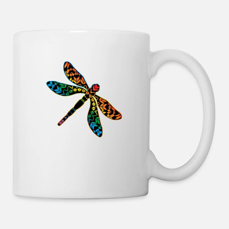 Dragonfly - Mug - white