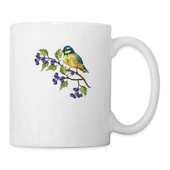 Colorful bird - Mug - white - Right