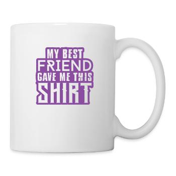 Chemise Best Friends - Mug blanc - blanc - Droite