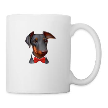 Doberman Trainer Doberman Dog Doberman Puppy - Mug - white - Right