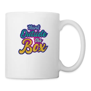 Sortez des sentiers battus - Mug blanc - blanc - Droite