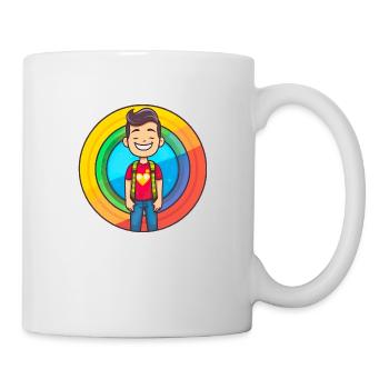 Pride LGBT Mann Kinder - Tasse - Weiß - Rechts