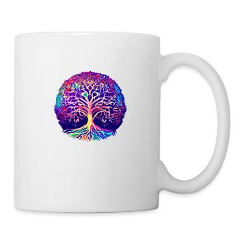 Meditation Tree of Life Yoga Tree of Life - Mug - white - Right