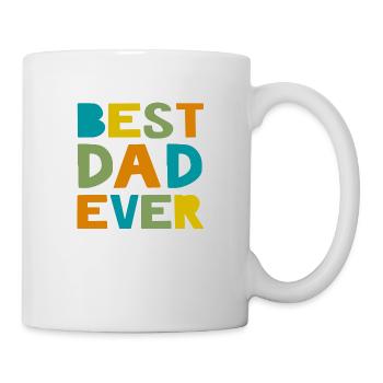 Meilleur père de tous les temps - Mug blanc - blanc - Droite