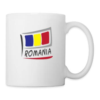 Romania Flag Flag - Mug - white - Right